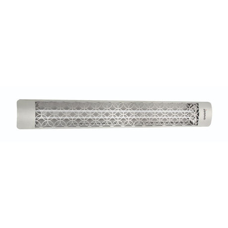 Eurofase 6000W Stainless Steel Infrared Electric Heater with clover decor plate