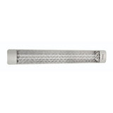 Eurofase 6000W Stainless Steel Infrared Electric Heater with stella decor plate