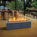 Fire Garden 84-Inch Linear Natural Gas Fire Pit at a bar's terrace