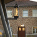 Fire Garden Tempest 20k Outdoor Gas Lantern mounted on a post