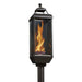 Fire Garden Tempest 20k Outdoor Gas Lantern mounted on a post