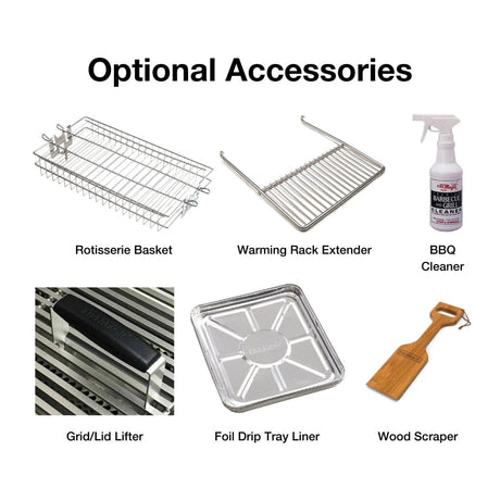 Fire Magic Aurora A660i 33-Inch Built-In Gas Grill optional accessories