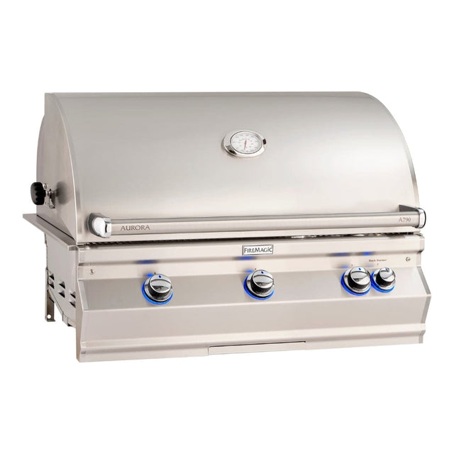 Fire Magic Aurora A790i 38-Inch Built-In Gas Grill with Backburner & Rotisserie