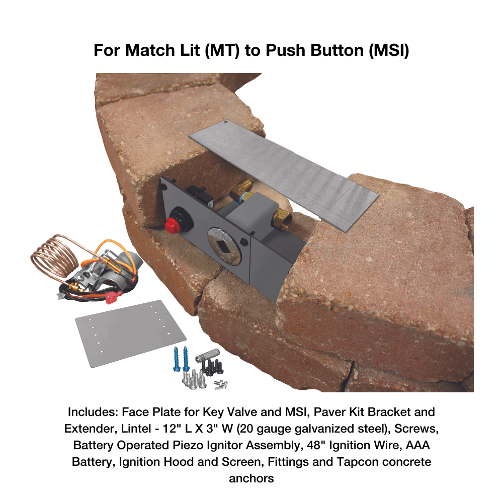 For Match Lit (MT) to Push Button (MSI)