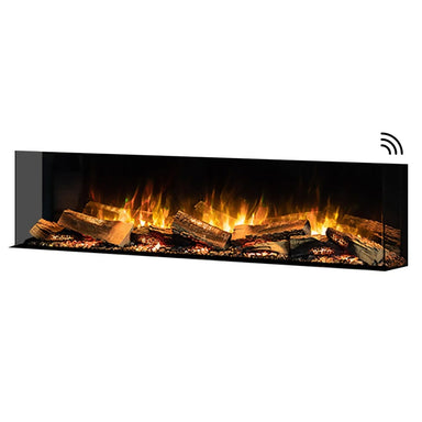 Flamerite E-FX 3-Sided Built-In/Wall-Mounted Smart Electric Fireplace