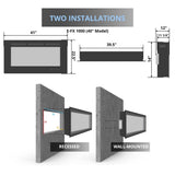 flamerite efx 1000 electric fireplace specs