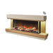  Flamerite Elara Suite 56-Inch Wall-Mounted Electric Fireplace with Floating Mantel (FLR-FP-SUITE-ELARAWM)