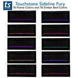 Touchstone Fury Series Slim flame color options