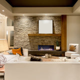 Grand Canyon Bedrock II Ventless Linear Drop-In Burner in Living Area