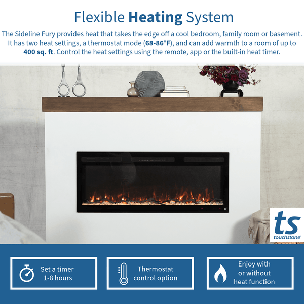 Touchstone Fury Series Slim heating coverage graphic