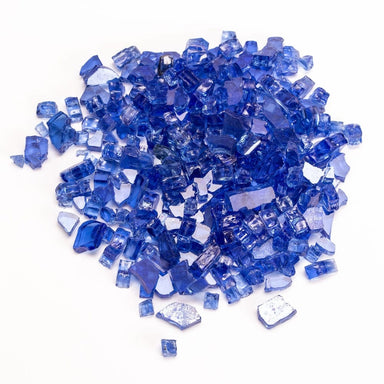 cobalt blue fire glass