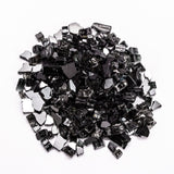 reflective black glass