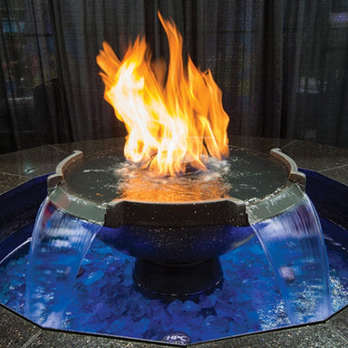 HPC H2Onfire 52-Inch Copper Gas Fire and Water Bowl