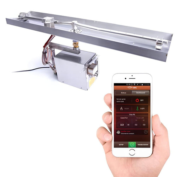 HPC Interlink Smart Controlled Gas Fire Pit Insert