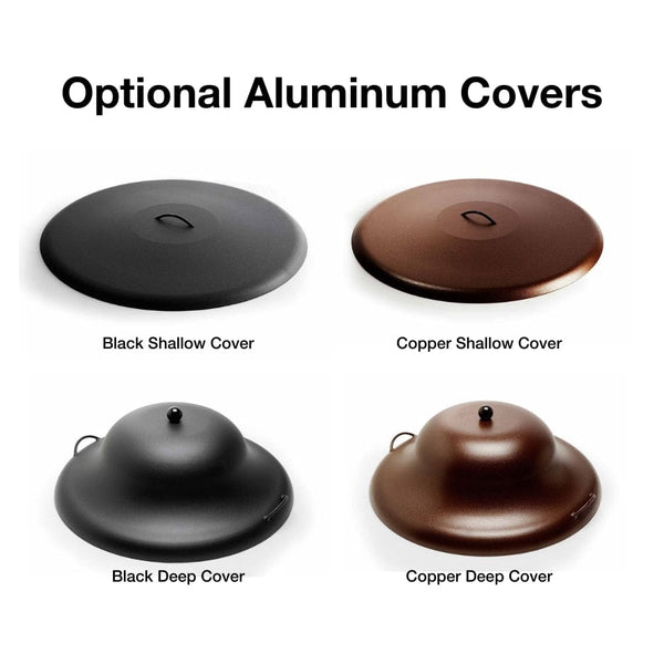 optional aluminum covers - close-up view