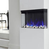 Touchstone Forte Infinity Pro 40-Inch electric fireplace installed in a room