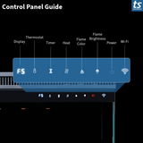 Touchstone Forte Infinity Pro 40-Inch control panel guide