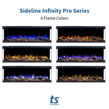 Touchstone Forte Infinity Pro 40-Inch flame color options