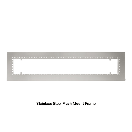 stainless steel flush mount frame