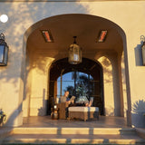 Infratech WD Series Flush Mounted Heaters with Man Reading