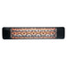 Innova 1500w black infrared electric heater with astra decor plate