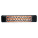 Eurofase 1500w black infrared electric heater with astra decor plate