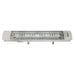 Innova 1500w stainless steel infrared electric heater with mason decor plate