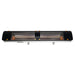 Innova 1500w black infrared electric heater with admiral decor plate
