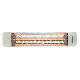Eurofase 1500w stainless steel infrared electric heater with chevron decor plate