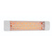 Innova 4000W White Infrared Electric Heater with brix decor plate