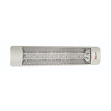 Eurofase 4000W Stainless Steel Infrared Electric Heater with mason decor plate