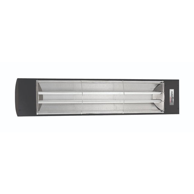 Eurofase 4000W 39-Inch Dual Element Black Infrared Electric Heater