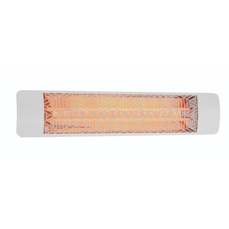 Eurofase 5000W White Infrared Electric Heater with mason decor plate