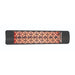 Innova 5000W Black Infrared Electric Heater with clover decor plate