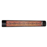 Eurofase 6000W Black Infrared Electric Heater with mason decor plate