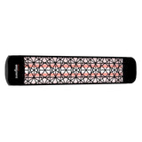 Eurofase astra decor plate in black for 39-inch electric heater