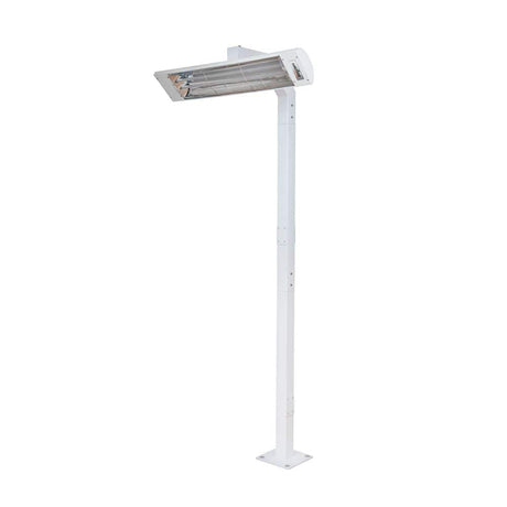 white single pole mount for Eurofase electric heater