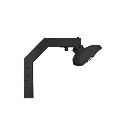 black single pole mount for Eurofase electric heater