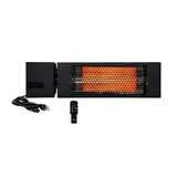 King Electric SmartWave 24-Inch 1500 Watt Infrared Radiant Patio Heater with 15A Plug