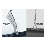 Mounting options of King Electric SmartWave Infrared Radiant Patio Heater