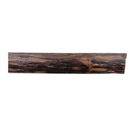 Lexington Hearth Cabin Pine Concrete Mantel Shelf - Maduro Close Up