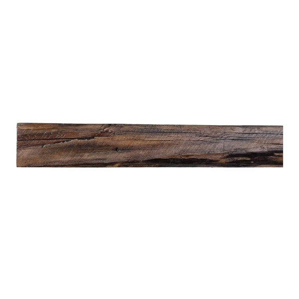 Lexington Hearth Cabin Pine Concrete Mantel Shelf - Maduro Close Up
