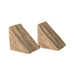 lexington hearth rustic corbels - pale honey - left side view