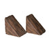 lexington hearth rustic corbels - maduro - left side view