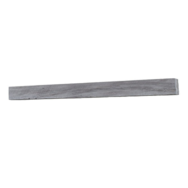 Lexington Hearth Grist Mill Concrete Mantel - weathered gray