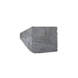 Lexington Hearth Grist Mill Concrete Mantel - weathered gray side view