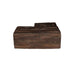 Lexington Hearth Hayloft Beam Mantel Corner - Maduro