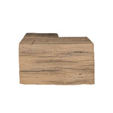 Lexington Hearth Tobacco Barn Mantel Corner - Pale Honey