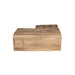 Lexington Hearth Hayloft Beam Mantel Corner - Pale Honey