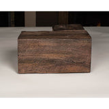 Lexington Hearth Grist Mill Mantel Corner - Maduro